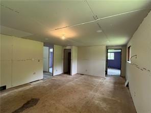 2505 Parkwood Rd, Armstrong/Shelocta, PA 15774 - empty room featuring concrete floors