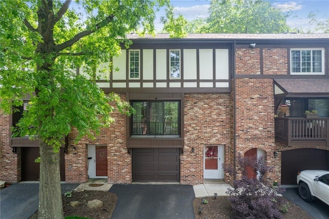 436 Allenberry Dr, Ross Twp, PA 15237 - view of front of house with a garage, driveway, and brick siding