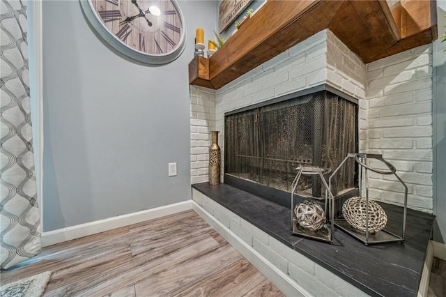 436 Allenberry Dr, Ross Twp, PA 15237 - detailed view of wood finished floors and baseboards