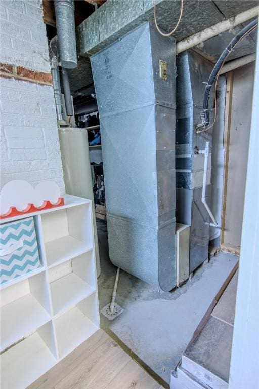 view of utility room