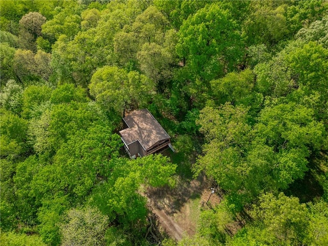 1445 E Cruikshank Rd, Valencia Boro, PA 16059 - view from above of property featuring a forest