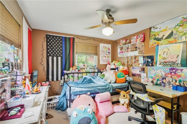 142 Meadowbrook Dr, Moon/Crescent Twp, PA 15108 - bedroom with ceiling fan
