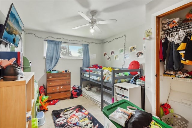 142 Meadowbrook Dr, Moon/Crescent Twp, PA 15108 - bedroom with ceiling fan