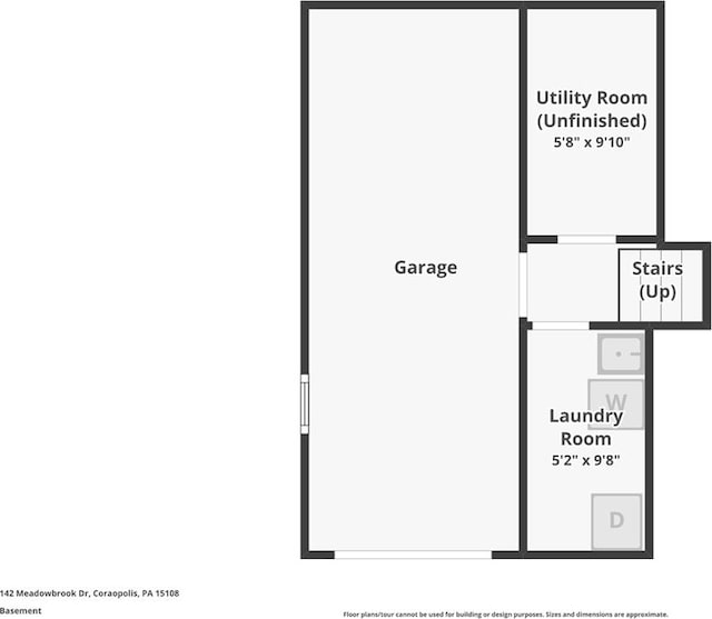 142 Meadowbrook Dr, Moon/Crescent Twp, PA 15108 - property floor plan