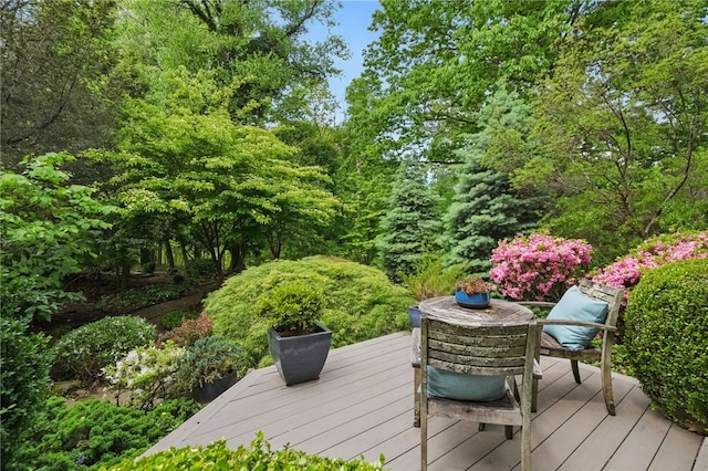 1017 Lancaster Ave, Regent Square, PA 15218 - view of wooden deck