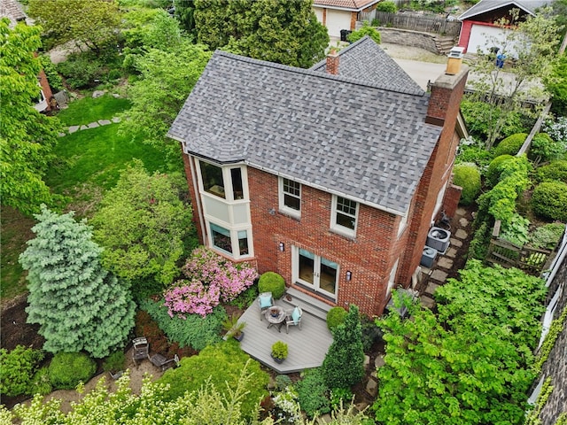 1017 Lancaster Ave, Regent Square, PA 15218 - view from above of property