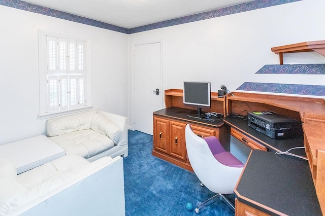 302 Derrick Ave, South Union Twp, PA 15401 - office with dark carpet