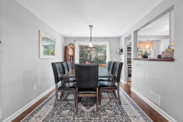 815 Semple Ave, Avalon, PA 15202 - dining area with wood finished floors and baseboards