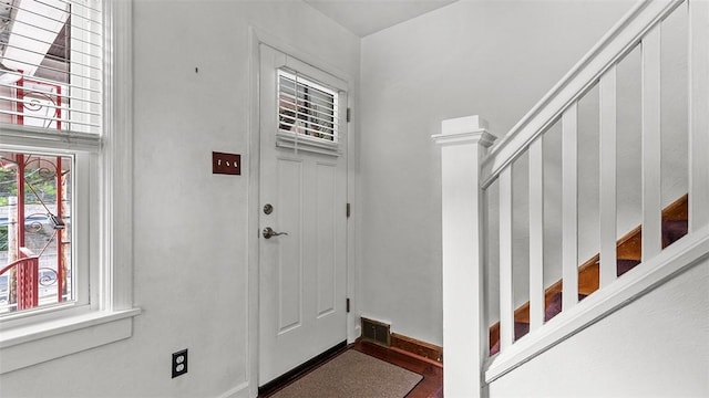 427 W Warrington Ave, Beltzhoover, PA 15210 - foyer featuring plenty of natural light and baseboards