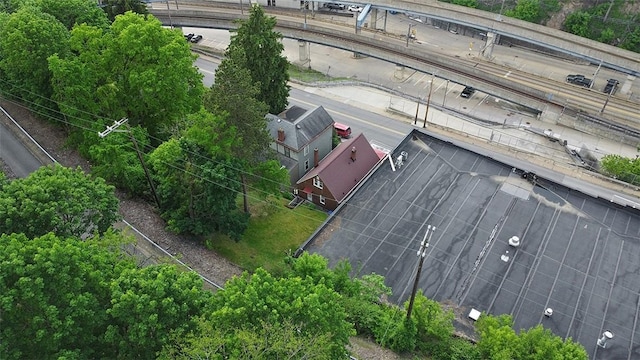 427 W Warrington Ave, Beltzhoover, PA 15210 - drone / aerial view