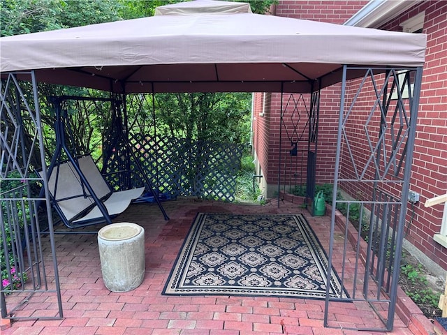 141 Mar Vel Dr, Center Twp But, PA 16001 - view of patio with a gazebo