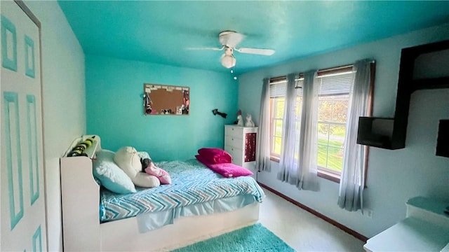 101 Pheasant Run Dr, Worth Twp But, PA 16057 - bedroom with carpet floors and ceiling fan