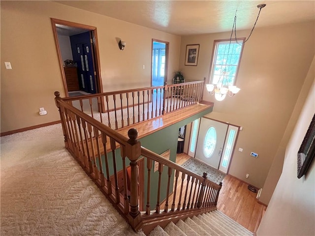 101 Pheasant Run Dr, Worth Twp But, PA 16057 - stairs with baseboards