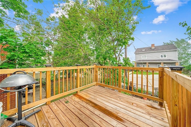 1725 Arlington Ave, South Side, PA 15210 - view of wooden terrace