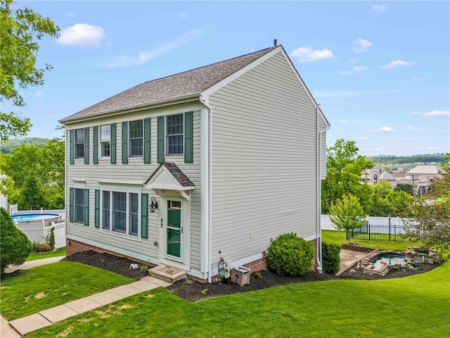8 Trotwood Cir, North Strabane, PA 15317 - view of side of home featuring roof with shingles