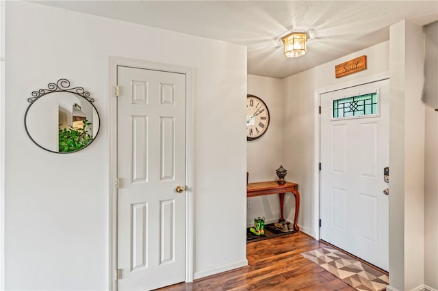 8 Trotwood Cir, North Strabane, PA 15317 - entryway with wood finished floors and baseboards