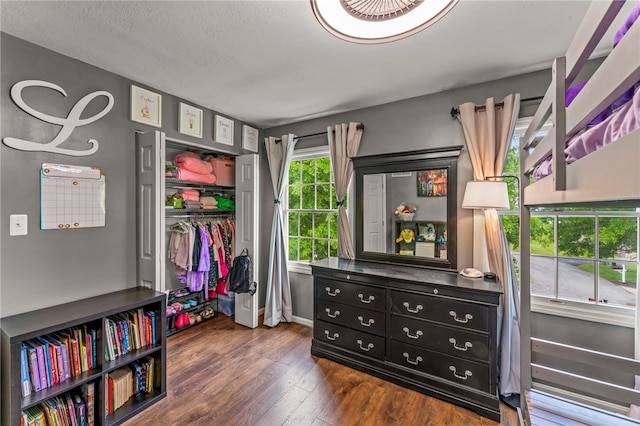 8 Trotwood Cir, North Strabane, PA 15317 - bedroom featuring wood finished floors, baseboards, and a closet