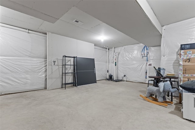 218 St Andrews, North Strabane, PA 15317 - view of unfinished below grade area