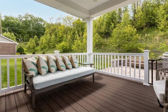 218 St Andrews, North Strabane, PA 15317 - deck with a yard