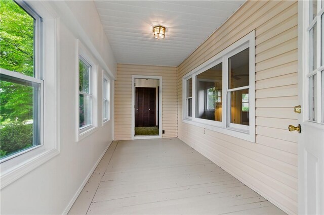 2703 Conway Wallrose Rd, Economy, PA 15005 - view of unfurnished sunroom