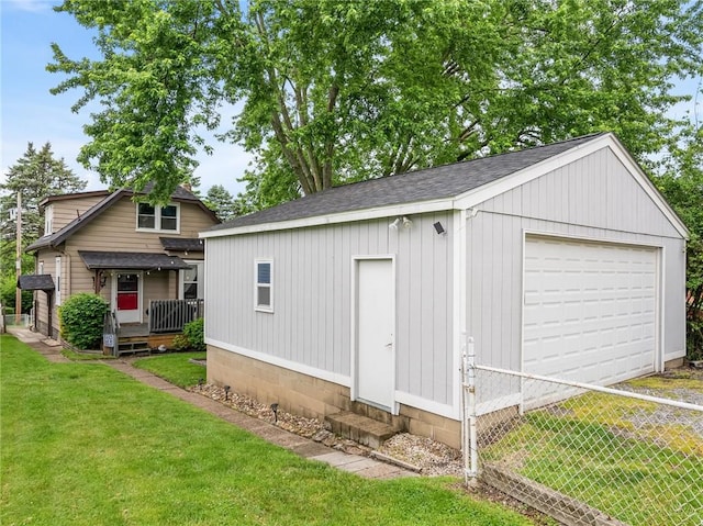 258 Wayne St, Baden, PA 15005 - view of detached garage