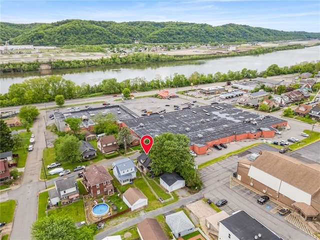 258 Wayne St, Baden, PA 15005 - bird's eye view of a large body of water and a forest