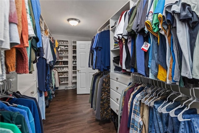 449 Bateman Rd, North Fayette, PA 15071 - spacious closet featuring dark wood-style flooring