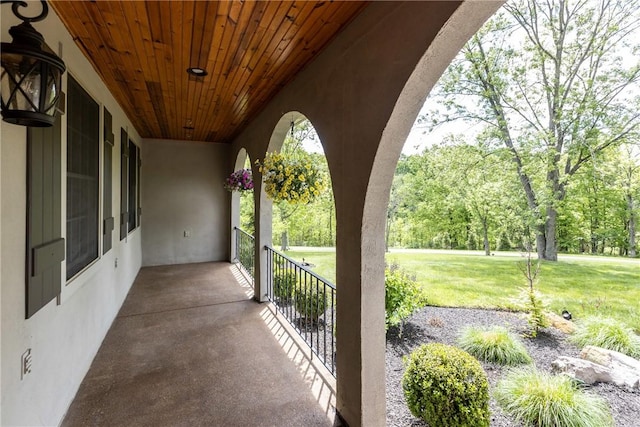 449 Bateman Rd, North Fayette, PA 15071 - porch featuring a lawn