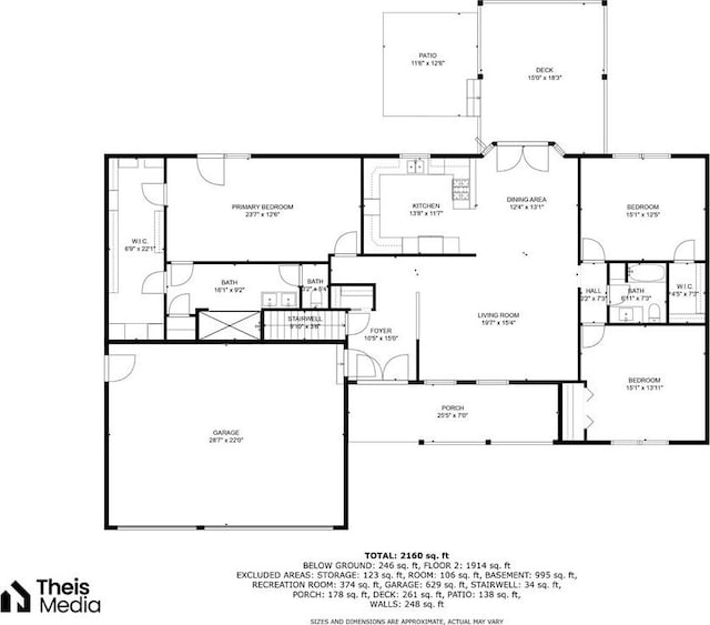 449 Bateman Rd, North Fayette, PA 15071 - floor plan / room layout