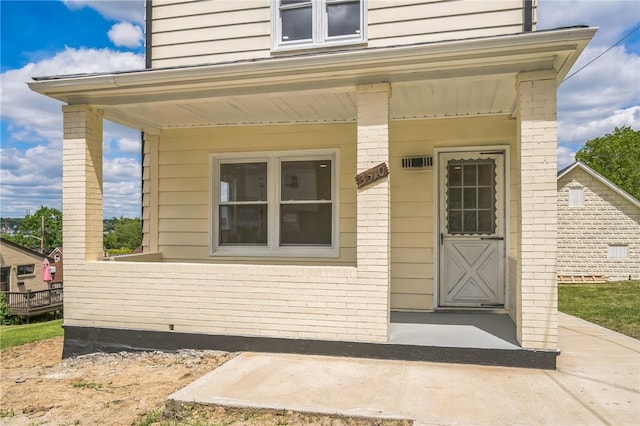 3510 Middletown Rd, Crafton Heights, PA 15204 - property entrance featuring brick siding