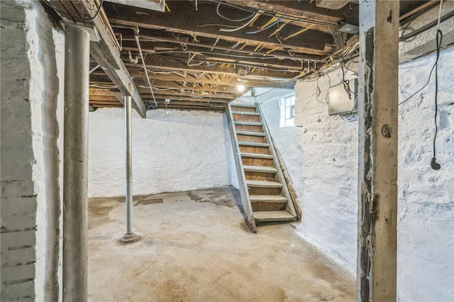 3510 Middletown Rd, Crafton Heights, PA 15204 - basement with stairs