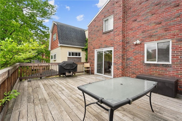 2351 Saranac Ave, Beechview, PA 15216 - wooden terrace with grilling area