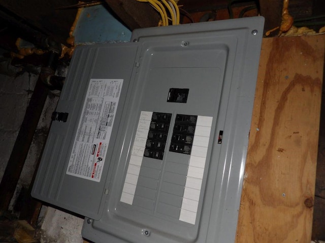 141 Pierce Ave, Sharpsville, PA 16150 - utility room with electric panel