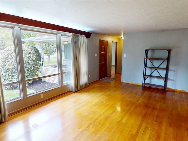 306 Cherokee Dr, Center Twp But, PA 16001 - unfurnished room with light wood-style flooring and baseboards