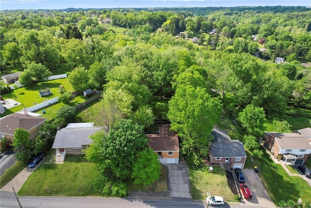 119 Hillcrest Dr, Ross Twp, PA 15237 - aerial view of residential area with a forest