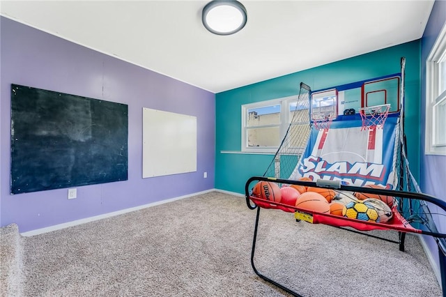 118 Arrow Dr, Elizabeth Twp/Boro, PA 15037 - recreation room featuring carpet floors and baseboards