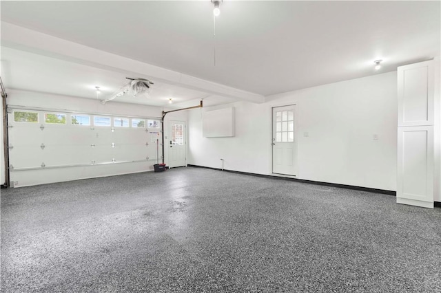 2101 Forge Dr, Hopewell Twp Bea, PA 15001 - garage with baseboards