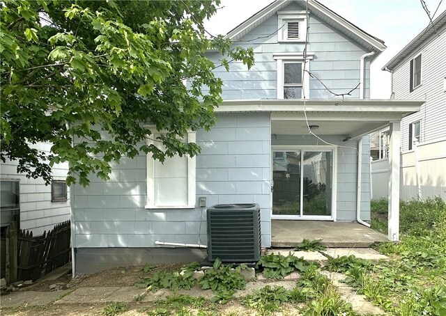 94 Lenox St, Uniontown, PA 15401 - rear view of property featuring cooling unit