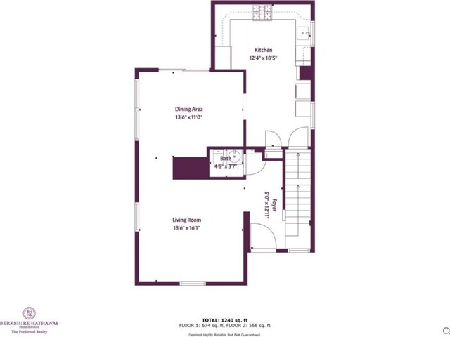 94 Lenox St, Uniontown, PA 15401 - property floor plan