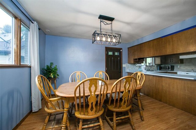 512 Leckrone Highhouse Rd, Pa, PA 15458 - dining space with wood finished floors and baseboards