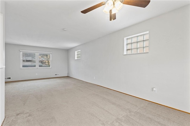 257 Noble Ave, Crafton, PA 15205 - carpeted spare room featuring healthy amount of natural light and ceiling fan