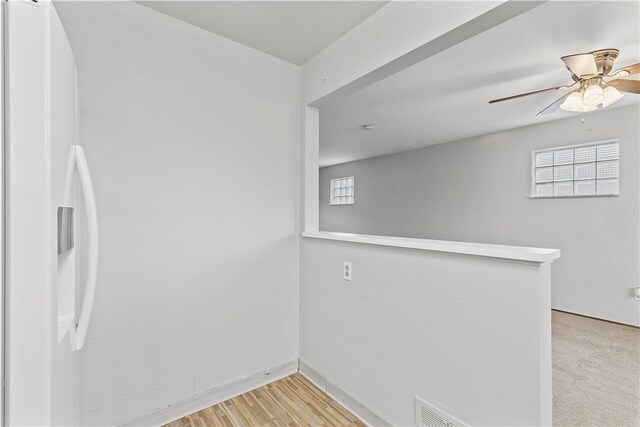 257 Noble Ave, Crafton, PA 15205 - empty room with plenty of natural light and ceiling fan