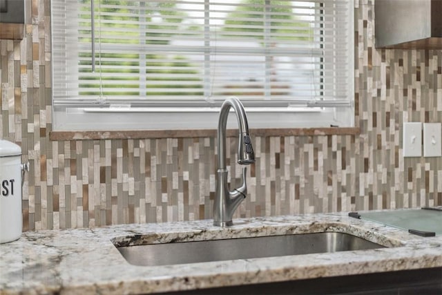 830 W Pike St, Chartiers, PA 15342 - kitchen view of a sink and backsplash