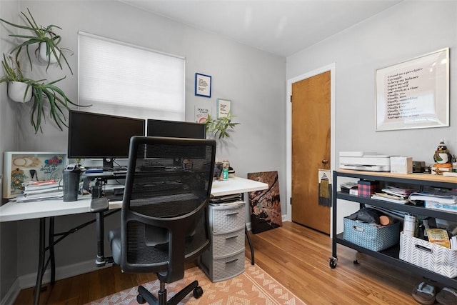 830 W Pike St, Chartiers, PA 15342 - home office with light wood finished floors