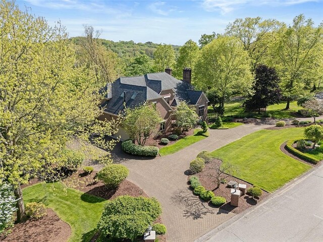 3702 Millstone Ct, Murrysville, PA 15668 - aerial view of property and surrounding area