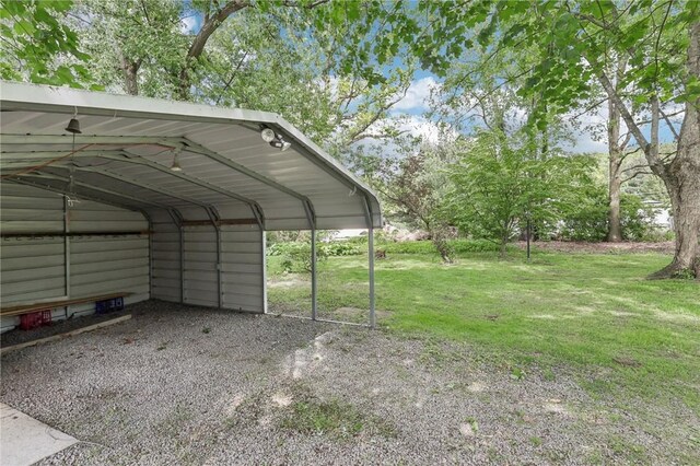 211 Homestead Dr, Middlesex Twp, PA 16059 - view of vehicle parking featuring a detached carport
