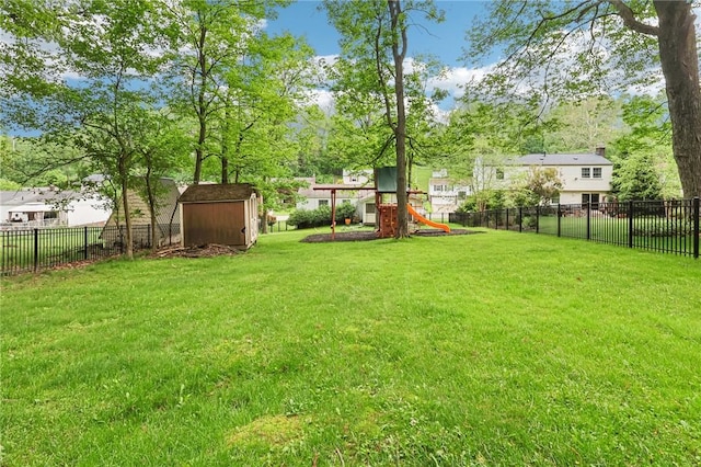 362 Fruitwood Dr, Bethel Park, PA 15102 - view of yard featuring a playground and view of scattered trees