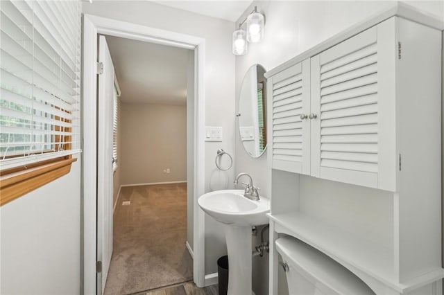 362 Fruitwood Dr, Bethel Park, PA 15102 - bathroom featuring baseboards