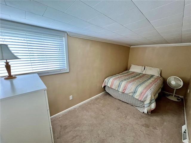 11859 Kammerer Ave, Conneaut Lake Cra, PA 16316 - bedroom featuring ornamental molding and carpet