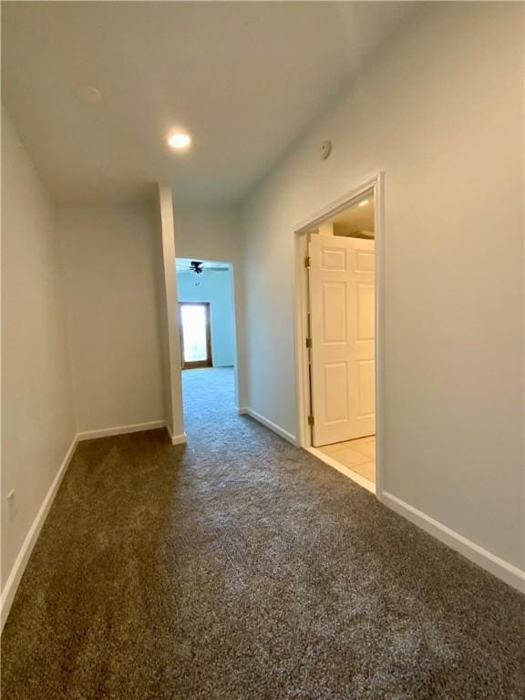 403 Virginia Ave, Harmony Twp Bea, PA 15003 - hallway with carpet flooring, baseboards, and recessed lighting